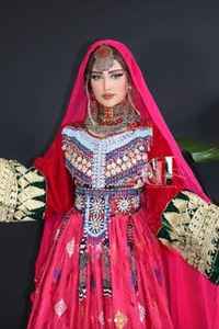 ชุดเดรสอัฟกันกุจิคุณภาพสูง 100% ขายส่ง ชุดเดรสอัฟกันกุจิแบบดั้งเดิมคุณภาพสูง ขนาดสั่งทำได้ จำนวนมาก - Product Image 6