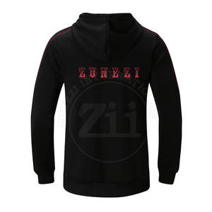 Chándales Deportivos Casuales con Capucha para Hombre, con Logotipo Personalizado, Color Sólido, Ropa de Moda al por Mayor, MOQ Bajo, Servicio OEM - Product Image 4