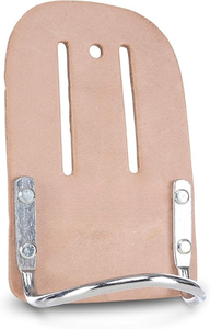 Soporte de martillo de cuero de vaca Premium, accesorio de cinturón de herramientas hecho a mano para profesionales, soporte de martillo de uso confiable - Product Image 3