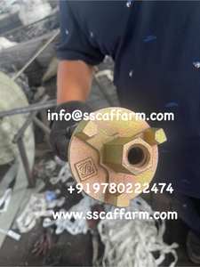 Tuerca de anclaje de encofrado de dos alas galvanizada de 0,44 kg de diseño moderno para aplicaciones de andamios - Product Image 2