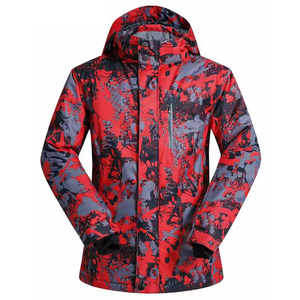 Chaqueta de camuflaje suave personalizada para hombre, equipo sublimado de alta calidad para exteriores con cierre a prueba de viento y cremallera - Product Image 3