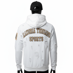 2026 New Custom <b>Vintage</b> Streatwear Heavy Weight Zip up Jacket Dtg Print Zipper French Terry <b>Comics</b> Acid Wash Distressed Hoodie - Product Image 3