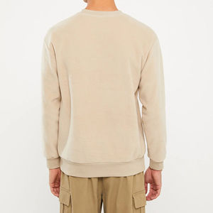 Vente en gros Fabricant Sweat-shirt ras du cou en polaire vierge personnalisé Sweat-shirt pour homme avec logo personnalisé et personnalisation - Product Image 4