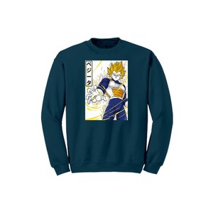Sweat-shirt décontracté en coton 100% pour collection d'anime, impression sur la poitrine, design personnalisable, couleur pour l'hiver - Écologique - Product Image 1