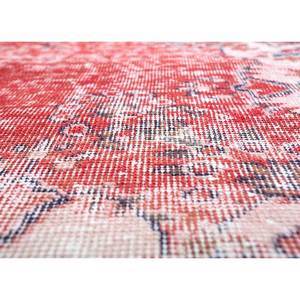 Alfombra de Lana Anudada a Mano de Gran Tamaño, Diseño de Medallón Rojo y Naranja, para Sala de Estar, Pasillo Rectangular, Modelo Pae-2626 - Product Image 3