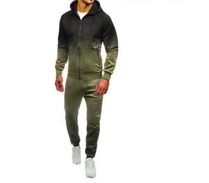 2025 Unisex invierno con capucha sólido superior tendencia poliéster/algodón transpirable gimnasio Fitness desgaste chándal Pakistán alta calidad hombres - Product Image 3