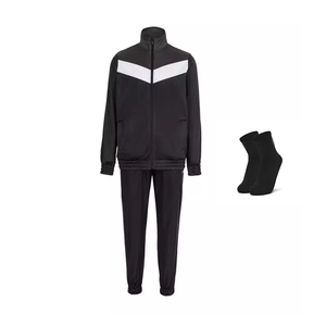 Ensemble complet de survêtements de club avec chaussettes tissu léger confortable imprimé de logo personnalisé - Product Image 2