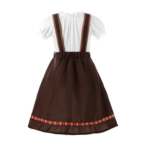 Última moda Mini Dirndl vestido algodón y seda bordado Dirndl para chicas jóvenes/alemán Dirndl vestido/personalizado Dirndl - Product Image 2