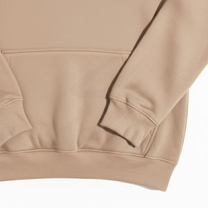 Sweat-shirt à capuche pour homme, lourd, ample, uni, mode streetwear, personnalisable, OEM, vente en gros, usine - Product Image 3