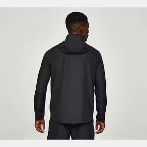 OEM Pantalon coupe-vent d'hiver en nylon respirant de la meilleure qualité, deux pièces avec fermeture éclair, survêtements avec logo imprimé personnalisé, options de taille plus - Product Image 2