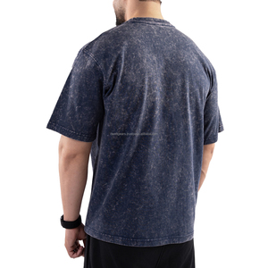 <b>Men</b> T Shirt 100% Cotton Oversized Short Sleeve Custom Printing Casual Wear OEM Logo Bulk Manufacturer Supplier Breathable Quick - Product Image 3