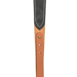 Accesorio occidental hecho a mano correa ajustable cabestrillo de cuero liso para caza al aire libre llevar fundas de gamuza negra de alta presión - Product Image 5