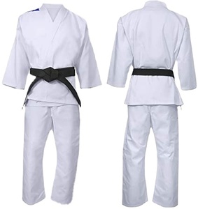 Algodón de alta calidad BJJ Jiu Jitsu Kimono uniforme para adultos Color personalizado mangas completas último diseño barato desgaste de artes marciales - Product Image 6