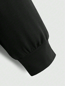 Sudaderas con capucha de manga larga de alta calidad personalizadas, trajes de moda de otoño 2024, suéter sólido de gran tamaño, sudaderas, ropa con bolsillos. - Product Image 2