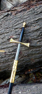 Épée antique HAND MARICLES en gros, épée médiévale maçonnique pour cosplay d'Halloween, lame en acier de Damas, manche en aluminium, OEM - Product Image 5