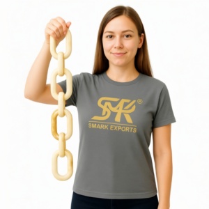 Cadena de partición acrílica de gran tamaño para decoración de pared, eslabones de cadena decorativos colgantes de arte DIY para exhibición interior y estilo de habitación - Product Image 6