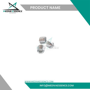 สกรูด้วงซ็อกเก็ตหกเหลี่ยม M4ตัวยึดเหล็กชุบสังกะสีจุดกรวย - Product Image 4