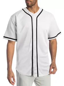 Meilleur Prix Haute Qualité Respirant Conception Personnalisée Baseball Jersey Sportswear Sublimation Technique Motif vierge pour - Product Image 5