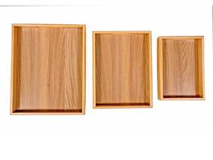 Bandeja DE SERVICIO DE MADERA hecha a mano de alta demanda Diseño decorativo elegante Perfecto para cocina Comedor y decoración del hogar - Product Image 6