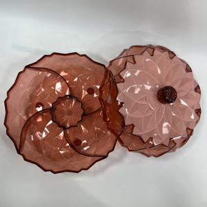 ที่จัดเก็บขนมและผลไม้ตากแห้งโปร่งใสพร้อมฝาปิดดีไซน์หรูหราสำหรับการจัดแสดงในห้องนั่งเล่น - Product Image 4