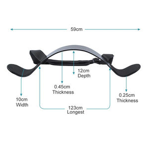 Blasters de bras pour Bodybuilder Isolateur en acier Muscle Fit Biceps Curl Arm Blaster Heavy Duty - Product Image 2