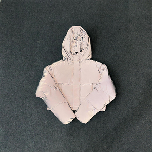 แจ็กเก็ตขนเป็ดสำหรับผู้ชาย, แจ็คเก็ตขนเป็ดน้ำหนักเบามีฮู้ดคอปกตั้ง - Product Image 2