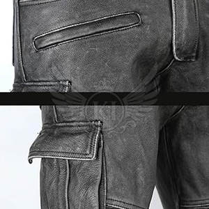กางเกงหนังมอเตอร์ไซค์ขายดีจากโรงงาน ผลิตในคุณภาพเยี่ยม ขายส่ง - Product Image 5