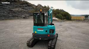 Excavadora Compacta SWE 60UF con Motor de 35 kW y Capacidad de Cucharón de 0.18 m - Product Image 2