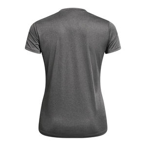 เสื้อยืดผู้หญิงโพลีเอสเตอร์ แห้งเร็ว ระบายอากาศดี เนื้อผ้านุ่ม สวมใส่สบาย ยืดหยุ่น กระชับรูปร่าง น้ำหนักเบา เหมาะสำหรับการออกกำลังกายและสวมใส่ในชีวิตประจำวัน - Product Image 3