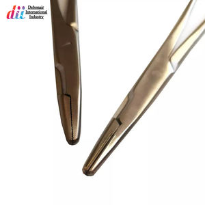 Porte-aiguille Olsen Hegar avec inserts en carbure de tungstène TC Instruments chirurgicaux en acier inoxydable 6 pouces # pince vétérinaire - Product Image 6