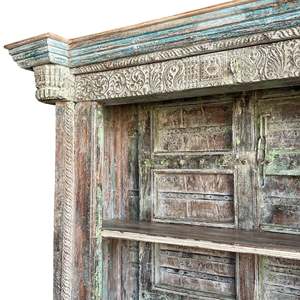 Étagère à livres en bois sur pied pour salon, installation gain de place - Product Image 5