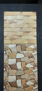 กระเบื้องพื้นเซรามิกหินอ่อนสีดำทอง300x600mm วิลล่าเรืองแสงทนกรด AAA - Product Image 2