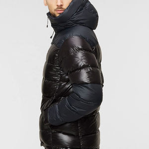 Vente en gros de vêtements d'hiver de qualité supérieure veste chaude pour hommes manteau rembourré veste bouffante à capuche ODM personnalisée - Product Image 5