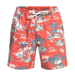 Shorts de bain pour hommes de style streetwear en gros, 100% coton, uni, grande taille, séchage rapide, logo et emballage personnalisables - Product Image 1