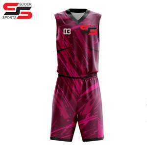 Maillot de basket respirant pour homme, grande taille, vêtements d'entraînement sportif, uniformes d'équipe, styles tendance en gros à prix avantageux - Product Image 1