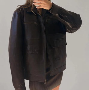 Chaqueta transpirable de moda para mujer, prendas de vestir, chaqueta de moda de manga larga cálida sólida para mujer - Product Image 4