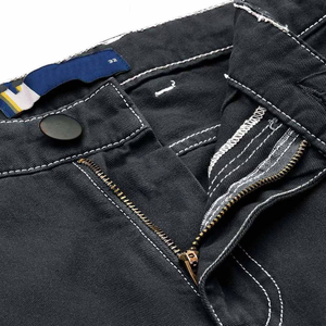 Pantalones Cargo Rectos Casuales de Negocios para Hombre de Alta Calidad, Transpirables, Ecológicos, 100% Algodón, Cierre con Cordón, Personalizables - Product Image 5