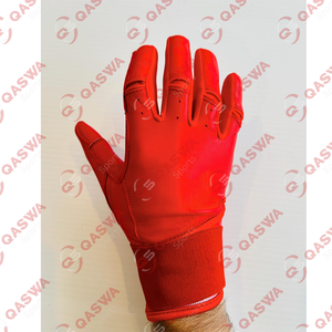 Gants de frappe de baseball bleus de qualité supérieure, professionnels, 100% cuir véritable, respirants, légers, à manches longues - Product Image 5