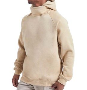 Sudaderas con Capucha de Invierno para Hombre, 100% Algodón, Teñidas a Medida, con Impresión Digital, Color Sólido, Tinte Neón, Ropa Casual - Product Image 6