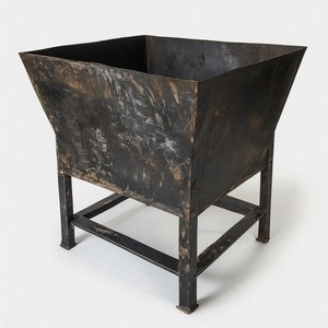 IronEmber Classic Steel Firepit with Heat Resistant Base <b>for</b> Outdoor Garden Patio Heating <b>Camping</b> and Decoration Use - Product Image 6