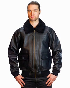Vente en gros Blouson aviateur noir de haute qualité personnalisé Marque privée Vol pour hommes Fabricant - Product Image 1