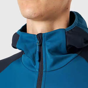 Vestes d'extérieur pour hommes de qualité supérieure pour le camping Logo personnalisé poches zippées veste Softshell chauffante respirante pour l'hiver - Product Image 5