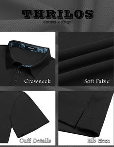 Camisetas de hombre Polo verano streetwear Golf deportes ropa de manga corta casual de negocios antiarrugas 100% algodón polos - Product Image 6