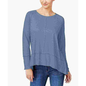 Style & Co – chaussures respirantes en coton pour femmes, haut de gamme, bleues, petite taille - Product Image 1