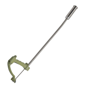 Pistolet à boulettes en acier inoxydable de haute qualité pour moutons et porcs, applicateur réutilisable avec poignée colorée, outil vétérinaire - Product Image 2