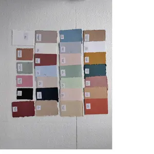 custom made deckle edged handmade cotton rag papers in some of the widest color ranges available in stock for immediate delivery