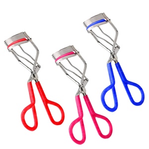 Recourbe-cils portable noir longue durée avec coussinets de peigne colorés, marque privée, en acier inoxydable personnalisé 10,7x3,5cm - Product Image 3