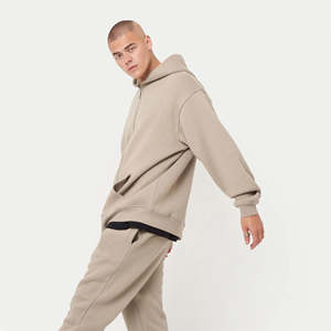 Hot <b>sale</b> Autumn solid color men's long-sleeved <b>zipper</b> Hoodies With Customised Color And Sizes - Product Image 2