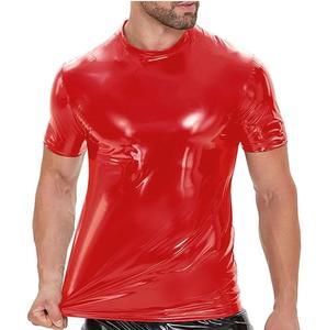 Camisetas de Lona de Manga Corta para Hombre, Estilo Urbano, Logotipo Personalizado, Alta Calidad, Color Personalizado, Cuello Redondo, Corte Regular, Ecológicas - Product Image 4
