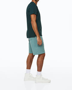 Shorts pour hommes à imprimé animalier peigné personnalisés Streetwear à la mode avec cordon de serrage vente en gros décontracté taille haute poches latérales - Product Image 6